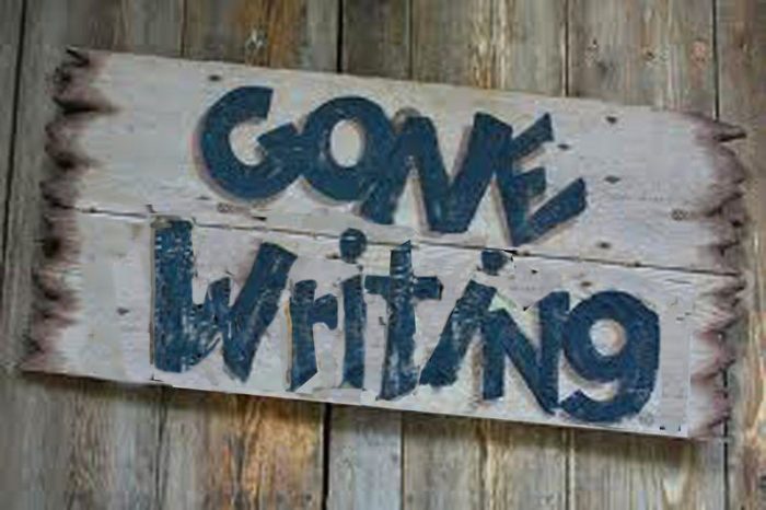 Writing Wednesdays with Gary Graphite: Gone Writing