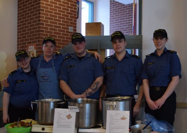 HMCS Queen Charlotte Hosts Soup for the Soul at UPEI