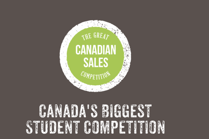Interact and Learn from Some of the Best Canadian Companies Through The Great Canadian Sales Competition