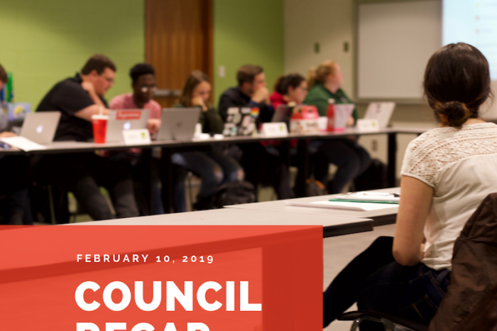 Approval of election results, executive evaluations, Aspiria update key topics at Feb. 10 SU council meeting