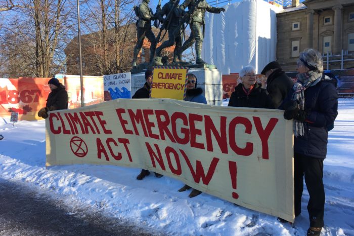 Charlottetown group demand climate action at weekly demonstrations